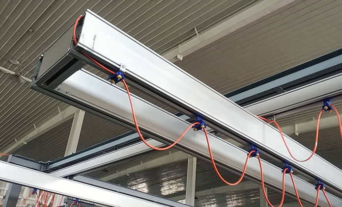 鋁合金kbk軌道氣動工具安裝